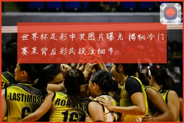 世界杯足彩中奖图片曝光 揭秘冷门赛果背后彩民投注细节