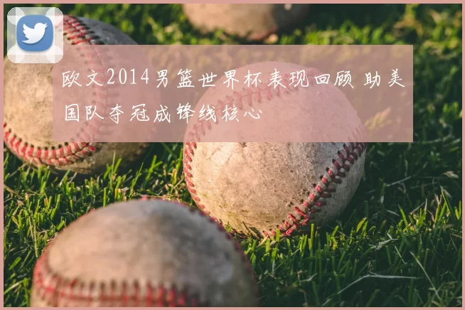 欧文2014男篮世界杯表现回顾 助美国队夺冠成锋线核心